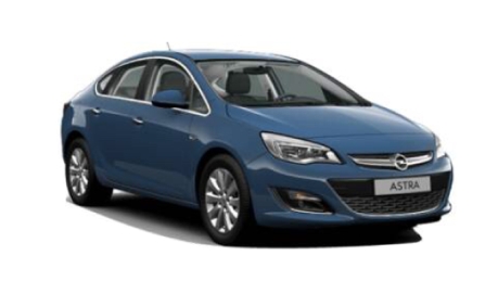 rent a car karavan Opel Astra 1.6 Automatik